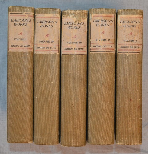 Emersons works volumes - emersons,